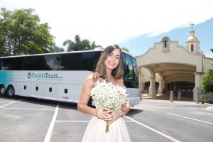 Charter a Luxury Bus for Your Wedding Transportation