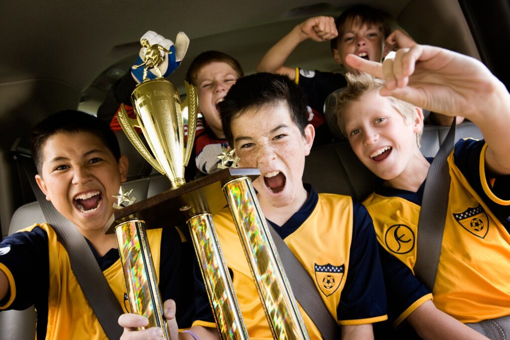 Premium Charter Buses for High School & College Teams