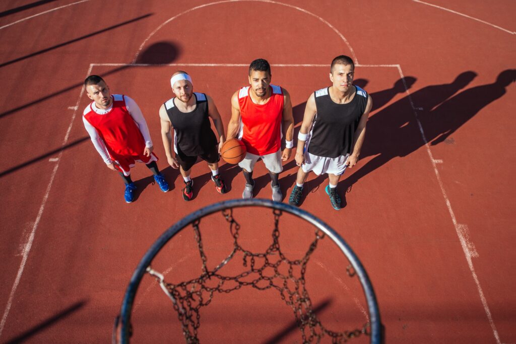 Successful basketball team
